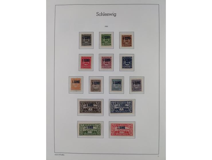 1849/1934 (ca.), meist postfrische Sammlung ab Altdeutschland mit einigen besseren Ausgaben, dabei u.a. Bayern mit Plattennum