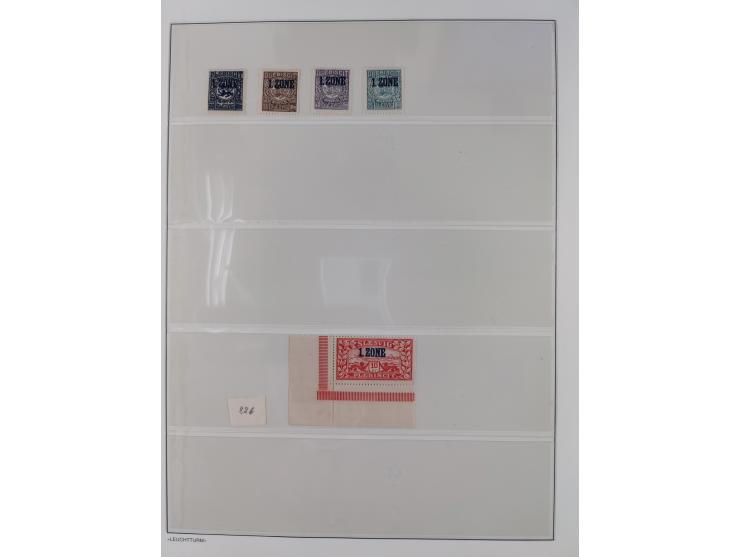 1849/1934 (ca.), meist postfrische Sammlung ab Altdeutschland mit einigen besseren Ausgaben, dabei u.a. Bayern mit Plattennum