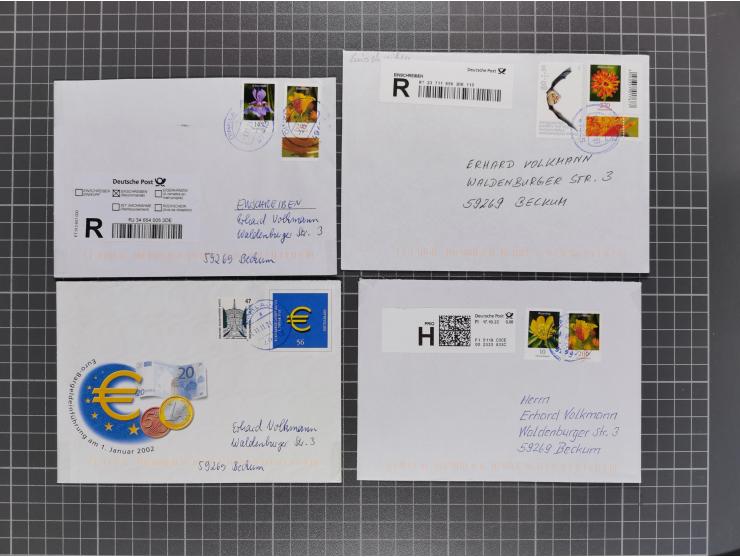 1834/2000 (ca.), Sammlung mit hunderten von Briefen und Karten ab Vorphila mit vielen besseren Einzel- und Mehrfachfrankature