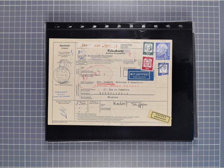 1834/2000 (ca.), Sammlung mit hunderten von Briefen und Karten ab Vorphila mit vielen besseren Einzel- und Mehrfachfrankature