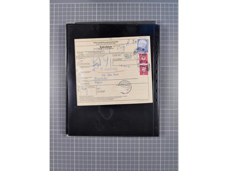 1834/2000 (ca.), Sammlung mit hunderten von Briefen und Karten ab Vorphila mit vielen besseren Einzel- und Mehrfachfrankature