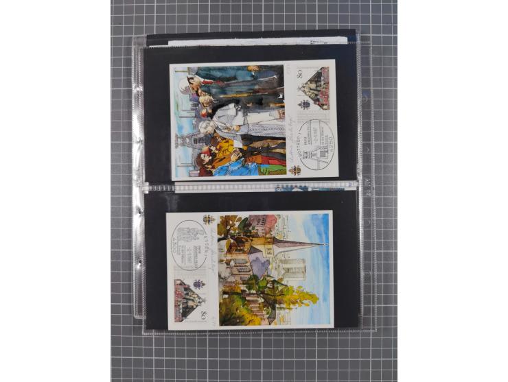 1834/2000 (ca.), Sammlung mit hunderten von Briefen und Karten ab Vorphila mit vielen besseren Einzel- und Mehrfachfrankature