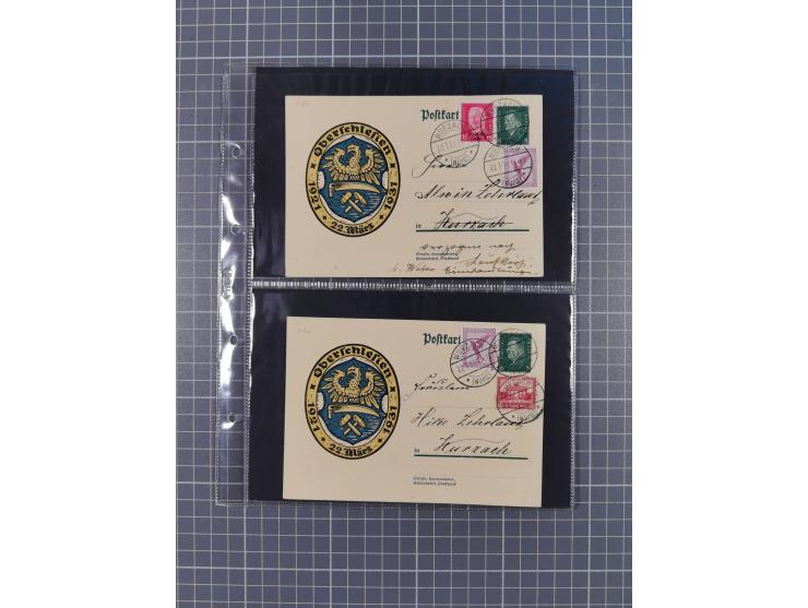 1834/2000 (ca.), Sammlung mit hunderten von Briefen und Karten ab Vorphila mit vielen besseren Einzel- und Mehrfachfrankature