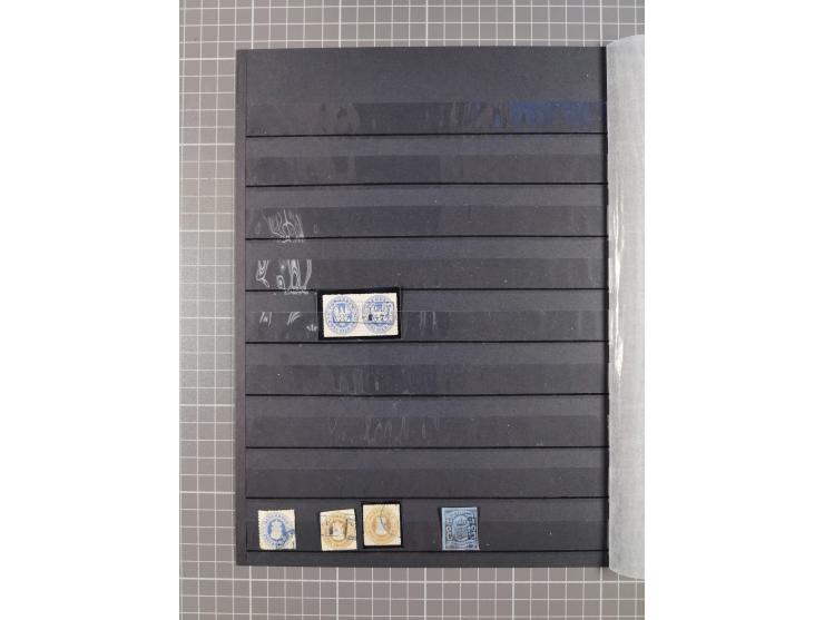 1834/2000 (ca.), Sammlung mit hunderten von Briefen und Karten ab Vorphila mit vielen besseren Einzel- und Mehrfachfrankature