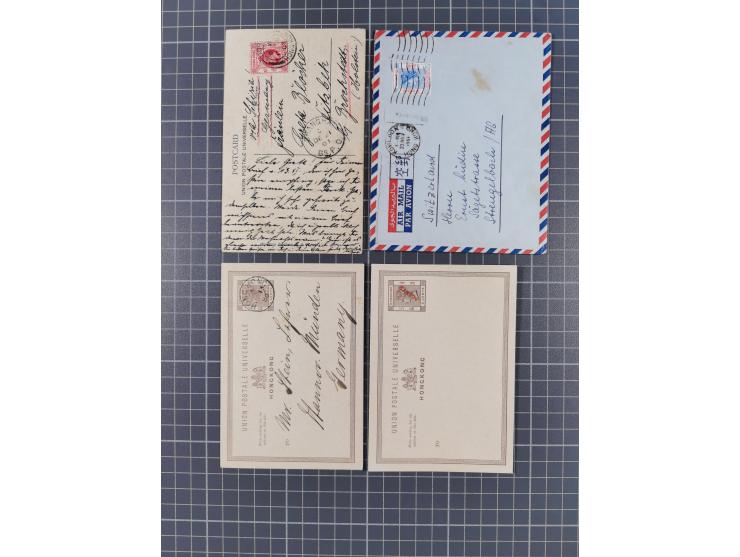 1891/2024 (ca.), hundreds of covers and cards with an abundance of interesting usages, many before the 1950s, noted early pos