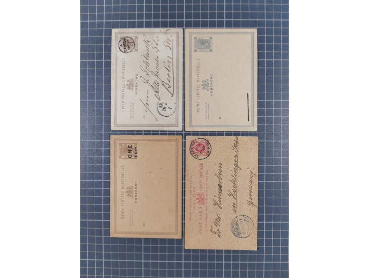 1891/2024 (ca.), hundreds of covers and cards with an abundance of interesting usages, many before the 1950s, noted early pos