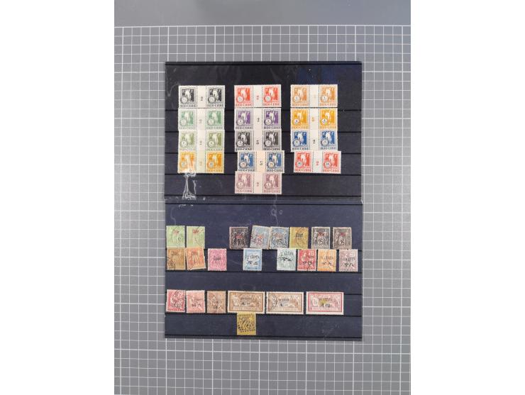 1872/1946 (ca.), mint never hinged/unused and used collection, incl. Forerunners and General Issues, with some duplicates, mu