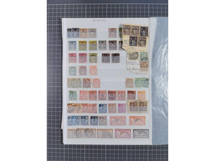 1872/1946 (ca.), mint never hinged/unused and used collection, incl. Forerunners and General Issues, with some duplicates, mu