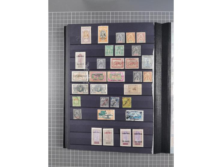 1872/1946 (ca.), mint never hinged/unused and used collection, incl. Forerunners and General Issues, with some duplicates, mu