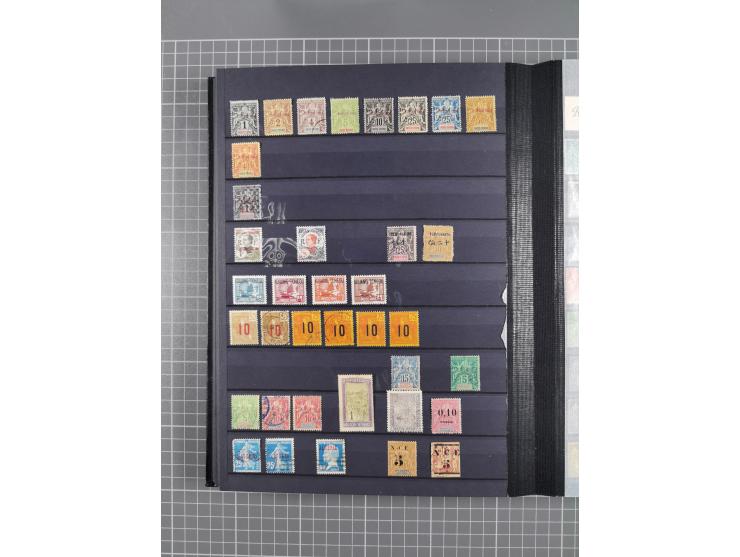 1872/1946 (ca.), mint never hinged/unused and used collection, incl. Forerunners and General Issues, with some duplicates, mu