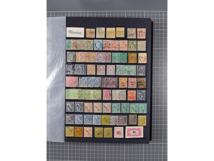 1872/1946 (ca.), mint never hinged/unused and used collection, incl. Forerunners and General Issues, with some duplicates, mu