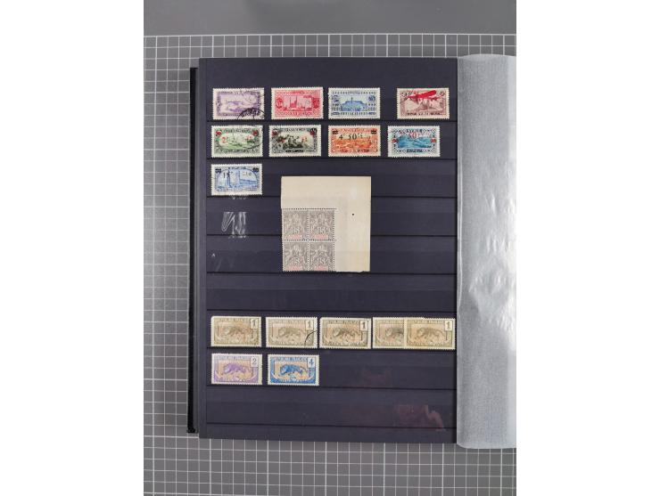 1872/1946 (ca.), mint never hinged/unused and used collection, incl. Forerunners and General Issues, with some duplicates, mu