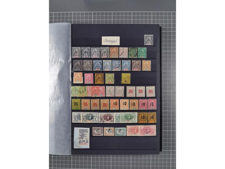 1872/1946 (ca.), mint never hinged/unused and used collection, incl. Forerunners and General Issues, with some duplicates, mu