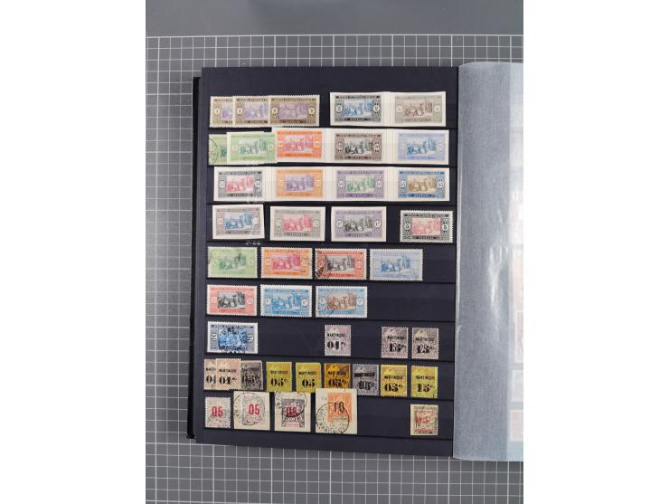 1872/1946 (ca.), mint never hinged/unused and used collection, incl. Forerunners and General Issues, with some duplicates, mu