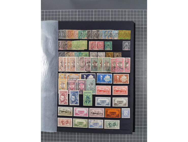 1872/1946 (ca.), mint never hinged/unused and used collection, incl. Forerunners and General Issues, with some duplicates, mu