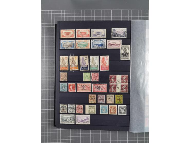 1872/1946 (ca.), mint never hinged/unused and used collection, incl. Forerunners and General Issues, with some duplicates, mu