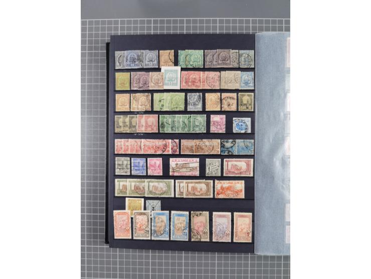 1872/1946 (ca.), mint never hinged/unused and used collection, incl. Forerunners and General Issues, with some duplicates, mu