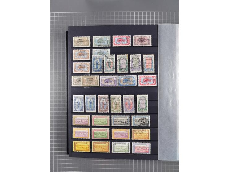 1872/1946 (ca.), mint never hinged/unused and used collection, incl. Forerunners and General Issues, with some duplicates, mu