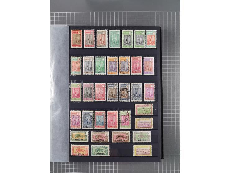 1872/1946 (ca.), mint never hinged/unused and used collection, incl. Forerunners and General Issues, with some duplicates, mu