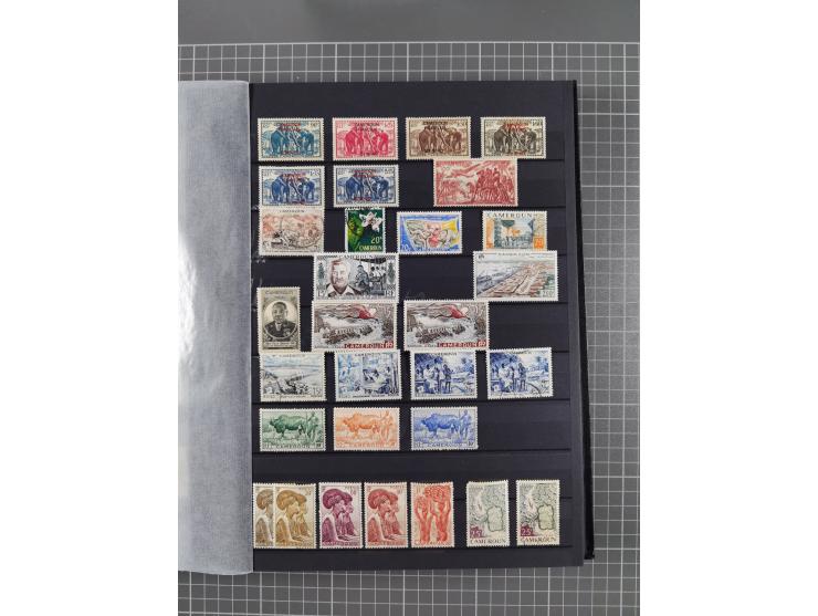 1872/1946 (ca.), mint never hinged/unused and used collection, incl. Forerunners and General Issues, with some duplicates, mu