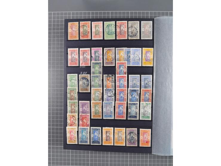 1872/1946 (ca.), mint never hinged/unused and used collection, incl. Forerunners and General Issues, with some duplicates, mu