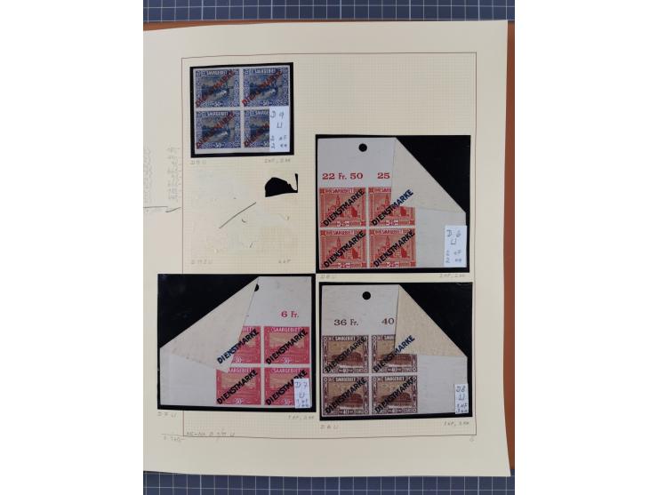 1920/59, ungebrauchte (teils postfrische) und gestempelte Sammlung, dabei u.a. Mi. 151-57 mit neuem Attest Geigle BPP und seh