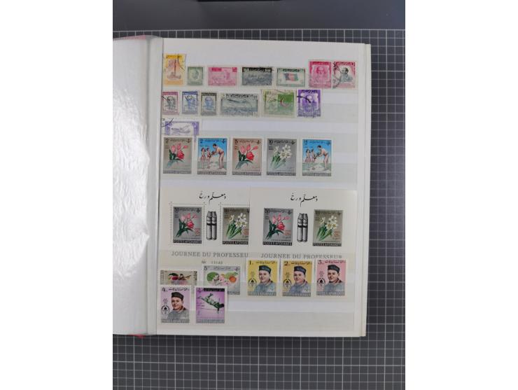 1880/2000, mint never hinged/unused and used assembly, noted Afghanistan, Azerbaijan, Iran, China, Japan, Vietnam, souvenir s