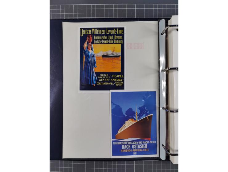 1891/1935, Sammlung “OST-ASIATISCHE HAUPTLINIE” bzw. “OST ASIATISCHE LINIE” mit über 90 Briefen, Karten und Ganzsachen. Dabei