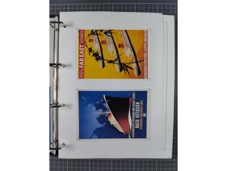 1891/1935, Sammlung “OST-ASIATISCHE HAUPTLINIE” bzw. “OST ASIATISCHE LINIE” mit über 90 Briefen, Karten und Ganzsachen. Dabei