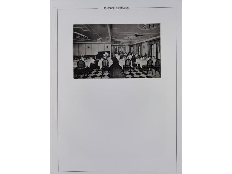 1923/32, kleine Partie “LINIE BREMEN-LA PLATA”, “BREMEN-CUBA”, “HAMBURG-CUBA-MEXIKO” und “HAMBURG-MEXIKO” mit 11 Briefen, Kar