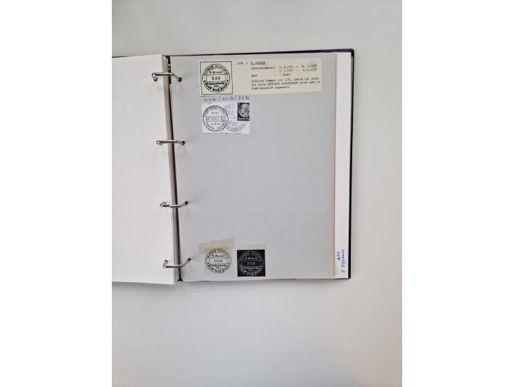 1934/39, interessante Sammlung “Kraft durch Freude” des NORDD. LLYOD BREMEN mit über Briefen, Karten und GSK. Dazu Menükarten