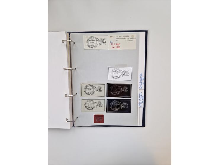 1934/39, interessante Sammlung “Kraft durch Freude” des NORDD. LLYOD BREMEN mit über Briefen, Karten und GSK. Dazu Menükarten