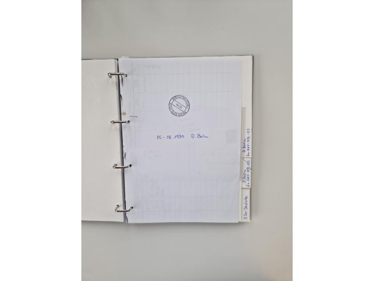 1934/39, interessante Sammlung “Kraft durch Freude” des NORDD. LLYOD BREMEN mit über Briefen, Karten und GSK. Dazu Menükarten