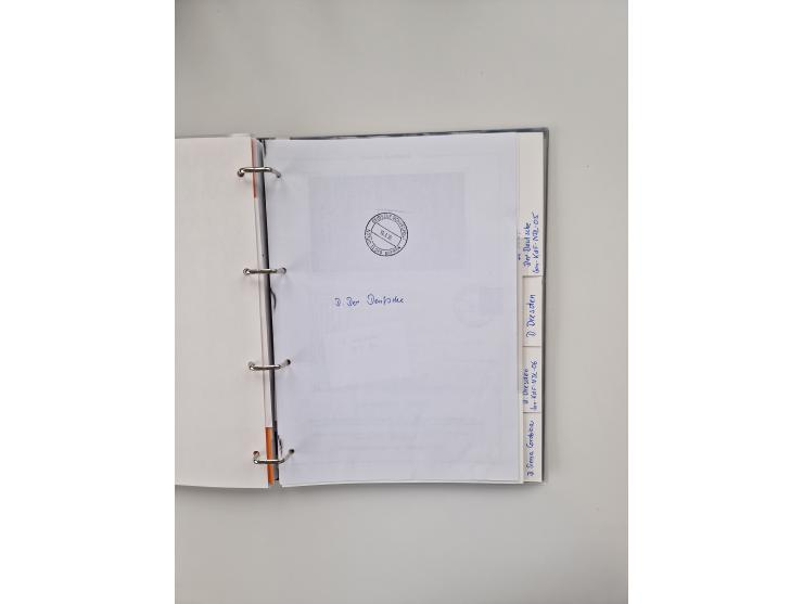 1934/39, interessante Sammlung “Kraft durch Freude” des NORDD. LLYOD BREMEN mit über Briefen, Karten und GSK. Dazu Menükarten