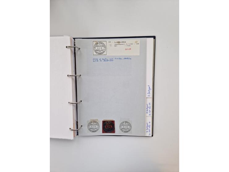 1934/39, interessante Sammlung “Kraft durch Freude” des NORDD. LLYOD BREMEN mit über Briefen, Karten und GSK. Dazu Menükarten