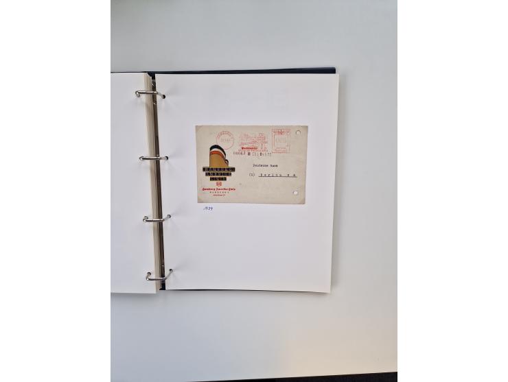 1926/70 (ca.), interessante Sammlung “Absenderfreistempel der Reedereien” mit ca. 140 Briefen/Karten inkl. Doubletten und etl