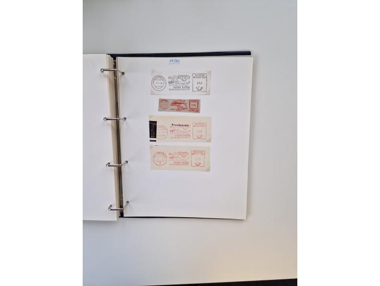 1926/70 (ca.), interessante Sammlung “Absenderfreistempel der Reedereien” mit ca. 140 Briefen/Karten inkl. Doubletten und etl