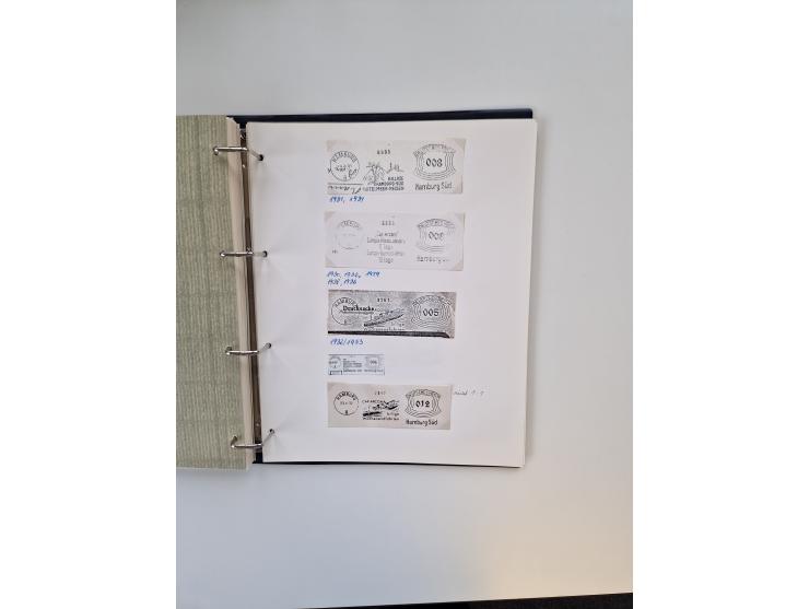 1926/70 (ca.), interessante Sammlung “Absenderfreistempel der Reedereien” mit ca. 140 Briefen/Karten inkl. Doubletten und etl