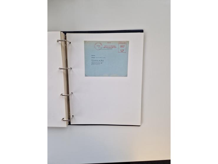 1926/70 (ca.), interessante Sammlung “Absenderfreistempel der Reedereien” mit ca. 140 Briefen/Karten inkl. Doubletten und etl