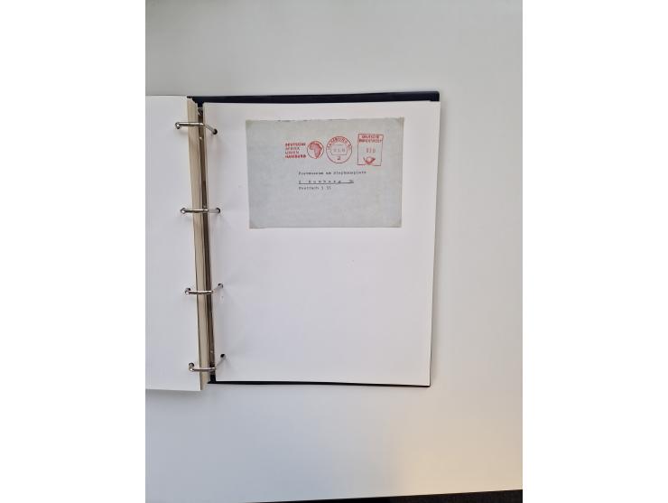 1926/70 (ca.), interessante Sammlung “Absenderfreistempel der Reedereien” mit ca. 140 Briefen/Karten inkl. Doubletten und etl