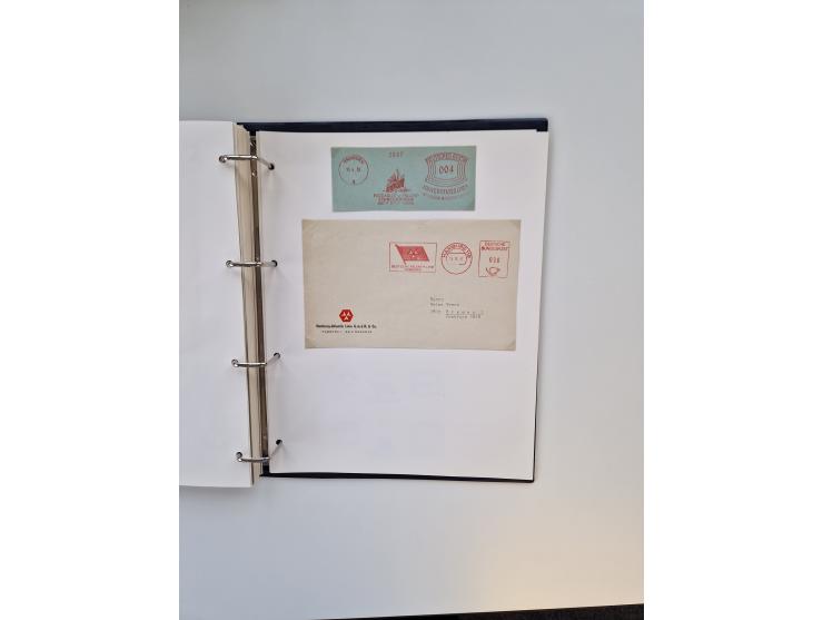 1926/70 (ca.), interessante Sammlung “Absenderfreistempel der Reedereien” mit ca. 140 Briefen/Karten inkl. Doubletten und etl