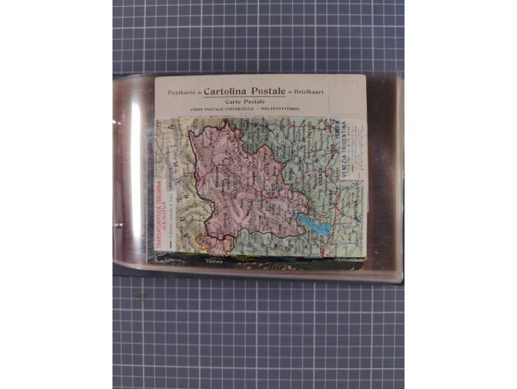 Italien: 1899/1939, interessante Sammlung der Inlands-Schiffspost mit ca. 100 Karten und GSK, dabei viele verschiedene und kl