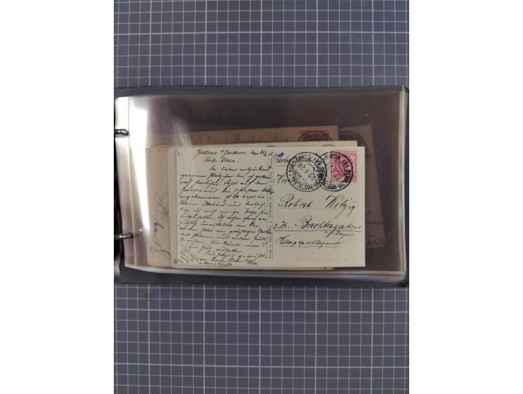 Italien: 1899/1939, interessante Sammlung der Inlands-Schiffspost mit ca. 100 Karten und GSK, dabei viele verschiedene und kl