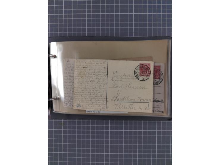 Italien: 1899/1939, interessante Sammlung der Inlands-Schiffspost mit ca. 100 Karten und GSK, dabei viele verschiedene und kl