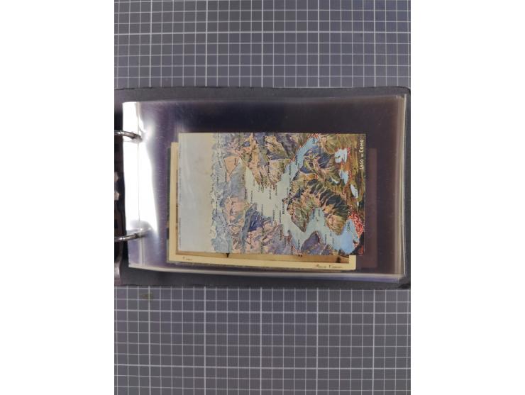 Italien: 1899/1939, interessante Sammlung der Inlands-Schiffspost mit ca. 100 Karten und GSK, dabei viele verschiedene und kl