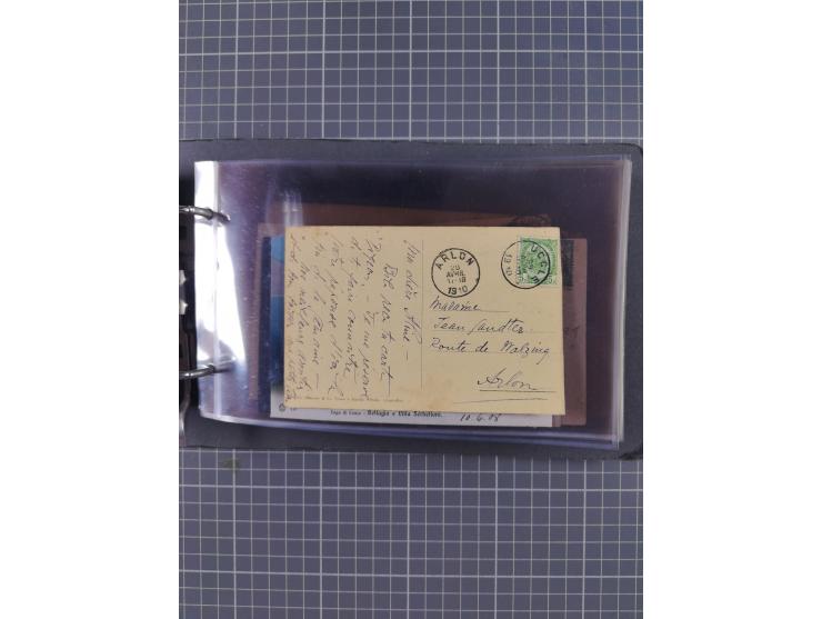 Italien: 1899/1939, interessante Sammlung der Inlands-Schiffspost mit ca. 100 Karten und GSK, dabei viele verschiedene und kl