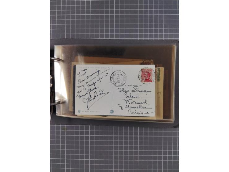 Italien: 1899/1939, interessante Sammlung der Inlands-Schiffspost mit ca. 100 Karten und GSK, dabei viele verschiedene und kl