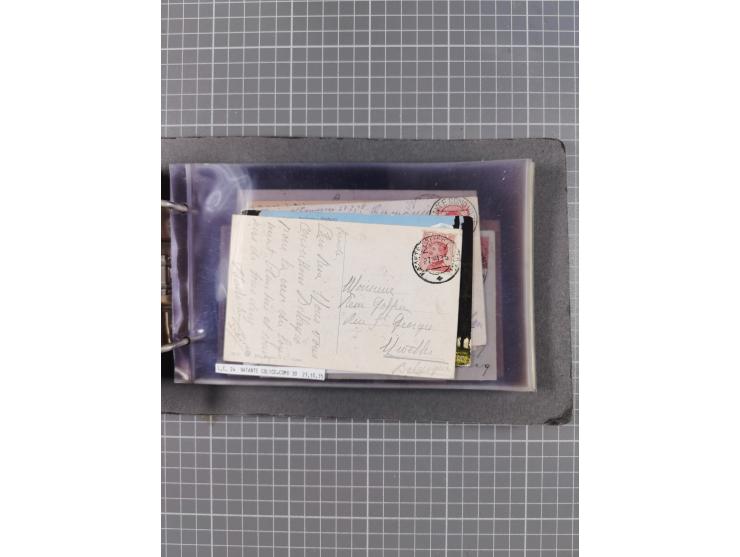 Italien: 1899/1939, interessante Sammlung der Inlands-Schiffspost mit ca. 100 Karten und GSK, dabei viele verschiedene und kl