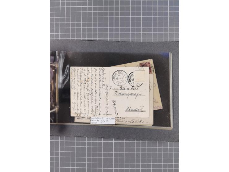 Italien: 1899/1939, interessante Sammlung der Inlands-Schiffspost mit ca. 100 Karten und GSK, dabei viele verschiedene und kl