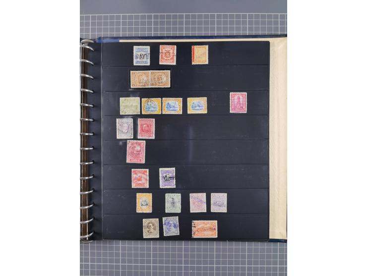 1872/1939, kleiner Bestand mit ca. 80 Briefen, Karten und GSK sowie vielen losen Marken und Briefstücken mit Schiffspoststemp